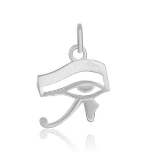 Handmade Silver Eye of Horus Pendant